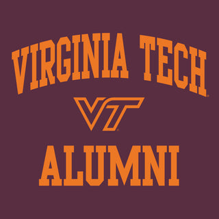 Virginia Tech Arch Logo Alumni T-Shirt - Maroon