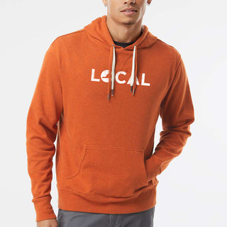 Virginia LOCAL Midweight French Terry Hooded Sweatshirt - Burnt Orange Heather