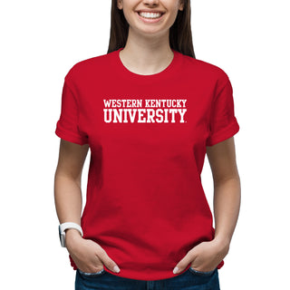 Western Kentucky Hilltoppers Basic Block T-Shirt - Red
