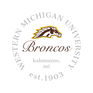 Western Michigan Roundabout BTB Crewneck - White