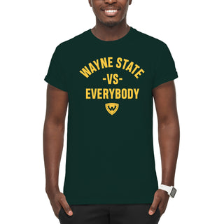 Wayne State Vs Everybody T-Shirt - Forest