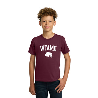 West Texas A&M Buffaloes Arch Logo Youth T-Shirt
