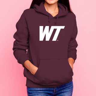 West Texas A&M Buffaloes Primary Logo Hoodie - Maroon