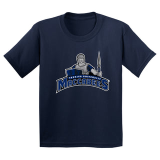 Yeshiva University Arch Logo Youth T-Shirt - Navy