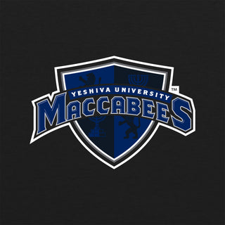 Yeshiva University Primary Logo NLA Triblend T-Shirt - Vintage Black