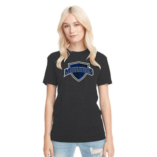Yeshiva University Primary Logo NLA Triblend T-Shirt - Vintage Black