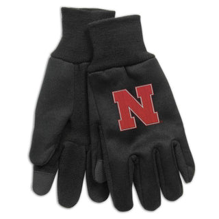 Nebraska Cornhuskers Technology Gloves 9 oz.