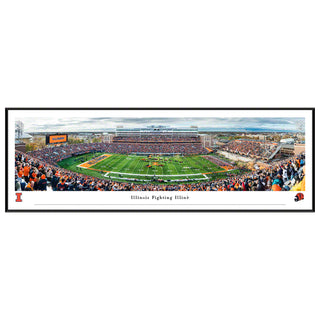 Illinois Football Panorama