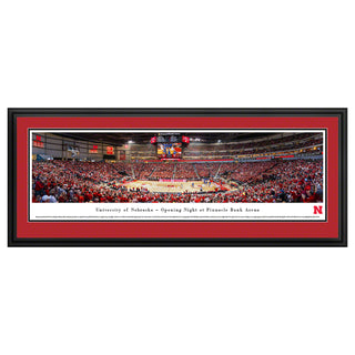 Nebraska Cornhuskers Basketball Panorama