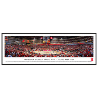 Nebraska Cornhuskers Basketball Panorama