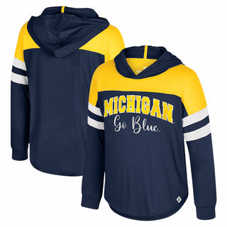 Colosseum Michigan Wolverines Toddler Reflection Hooded Tee