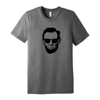 Lincoln Sunglasses Triblend T-Shirt - Grey Triblend