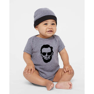 Lincoln Sunglasses Infant Creeper - Granite Heather