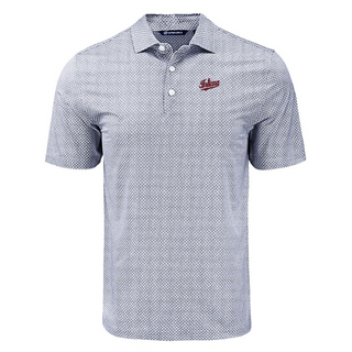 Cutter & Buck Indiana Pike Eco Diamond Dot Print Polo - Black