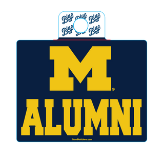 BLUE84 MICHIGAN ALUMNI DECAL