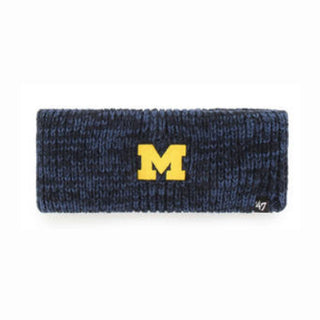 47 Brand Michigan Wolverines Navy Meeko 47 Headband