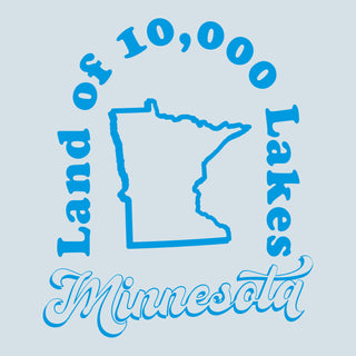 MN 10000 Lakes CW T-Shirt - Soothing Blue