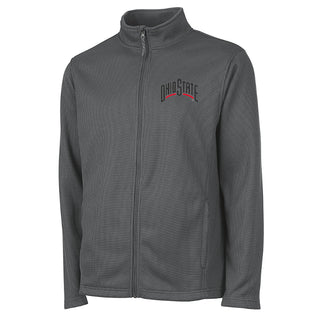 Ohio State Rib Jacket - Grey