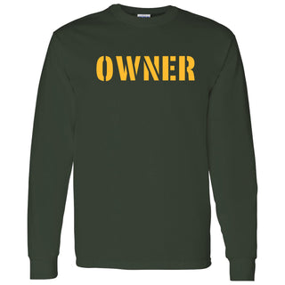 OWNER Long Sleeve T-shirt - Forest