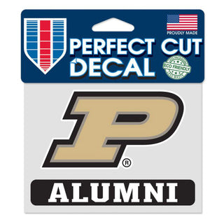 Purdue Boilermakers ALUMNI Perfect Cut Color Decal 4.5" x 5.75"