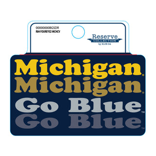 BLUE84 MICHIGAN FOUREYEZ DECAL