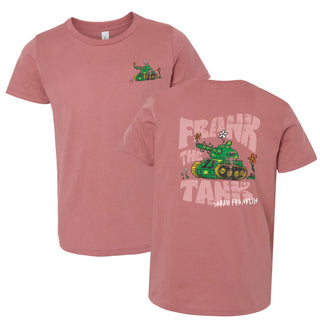 Sarah Franklin Frank the Tank Youth T-Shirt - Mauve