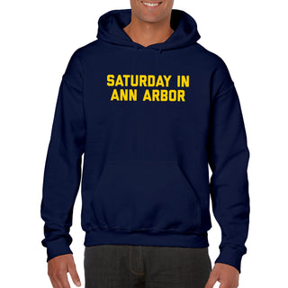 Saturday in Ann Arbor JA BTB Hoodie - Navy