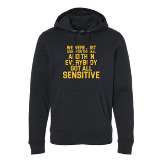 Sensitive Basketball Quote JA BTB Hoodie - Black