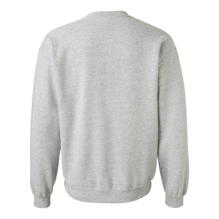 Old Dominion University Monarchs Identity Stamp Heavy Blend Crewneck Sweatshirt - Sport Grey