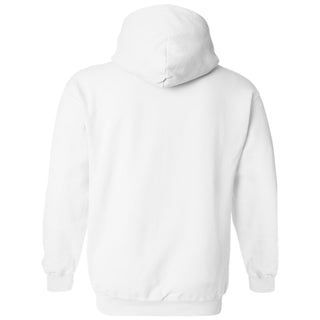 Carnegie Mellon University Tartans Basic Block Hooded Sweatshirt - White