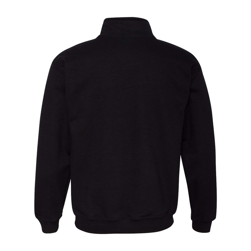 Carnegie Mellon University Tartans Primary Logo Left Quarter-Zip Sweatshirt - Black