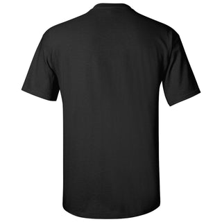 Wichita State University Shockers Arch Logo Short Sleeve T Shirt - Black