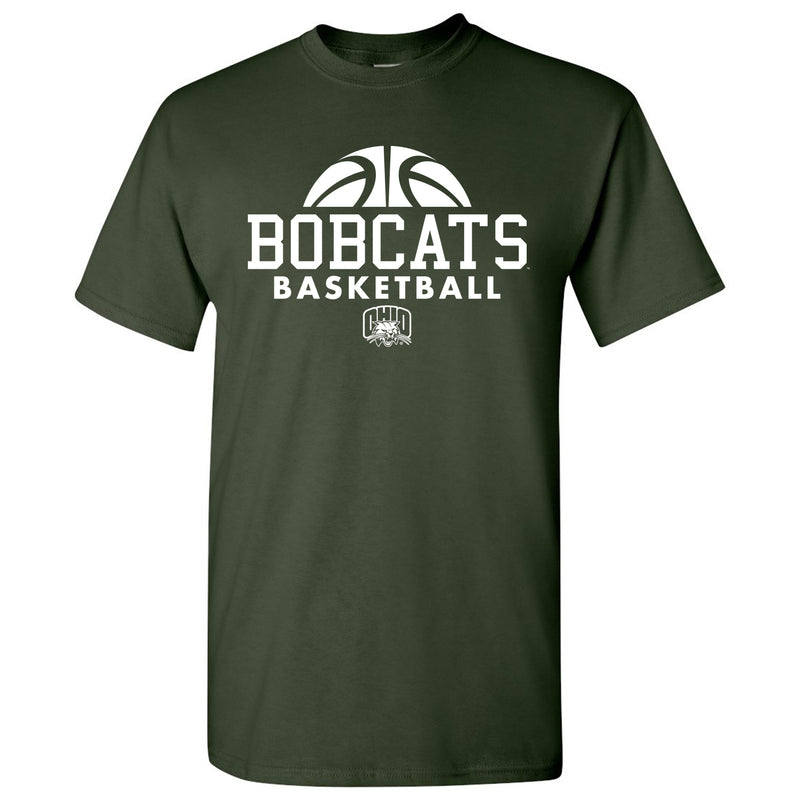 Ohio University Bobcats Basketball Hype Short Sleeve T Shirt - Forest