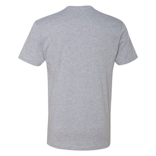 Michigan State University Spartans Basic Block Next Level Short Sleeve T Shirt - Heather Grey