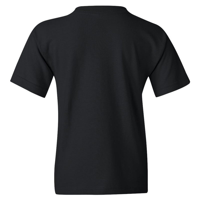 UChicago Primary Logo 2-Color Youth T-Shirt - Black