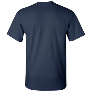 Old Dominion University Monarchs Block Alumni Basic Cotton Short Sleeve T Shirt - Navy