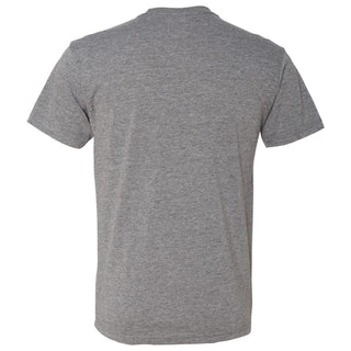 University of Houston Cougars Basketball Distress Short Sleeve T-Shirt - Premium Heather