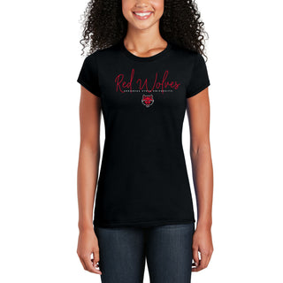 Arkansas State Thin Script Women's T-Shirt - Black