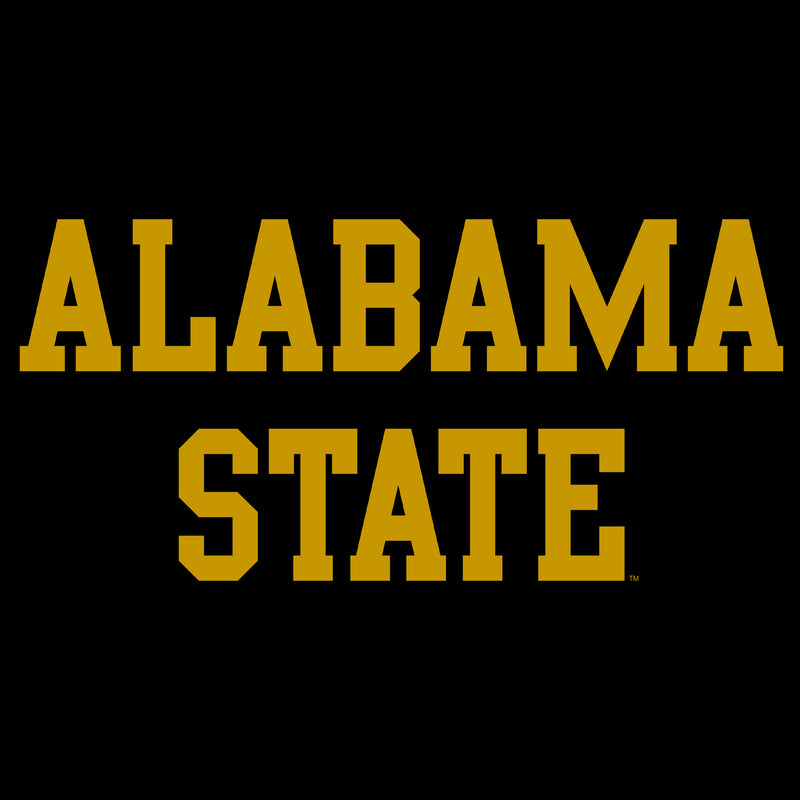 Alabama State University Hornets Basic Block Heavy Blend Hoodie - Black