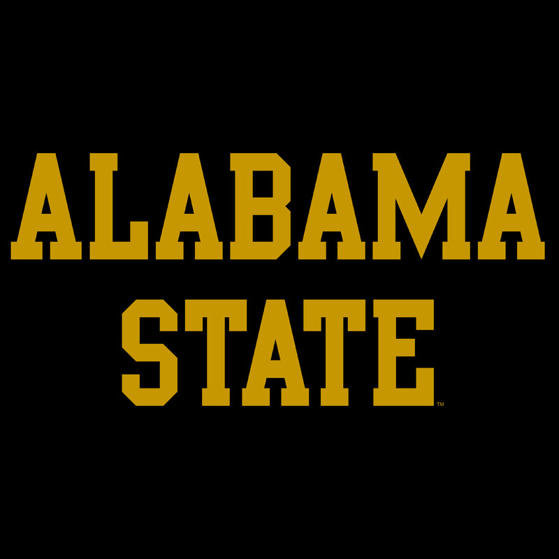 Alabama State University Hornets Basic Block Tank Top - Black
