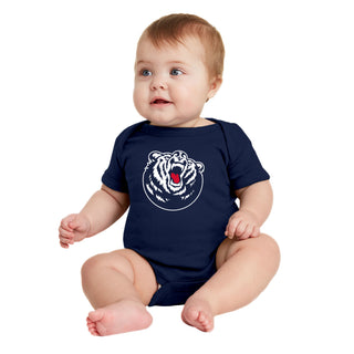 Belmont University Bruins Primary Logo Rabbit Skins Infant Creeper - Navy