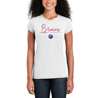 Belmont Thin Script Women's T-Shirt - White