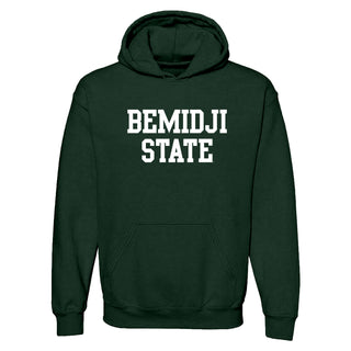 Bemidji State Beavers Basic Block Hoodie - Forest