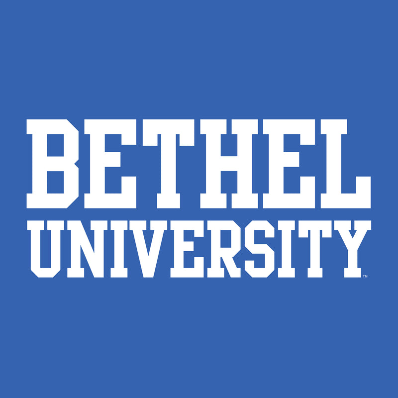 Bethel University Pilots Basic Block Long Sleeve T Shirt - Royal