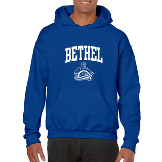 Bethel University Pilots Arch Logo Hoodie - Royal