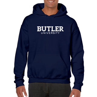 Butler University Bulldogs Institutional Logo Hoodie - Navy