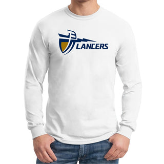 California Baptist University Lancers Primary Logo Long Sleeve T Shirt - White