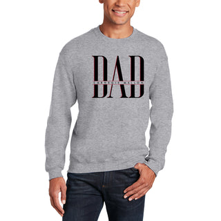 Carnegie Mellon Tartans Classic Dad Crewneck Sweatshirt - Sport Grey