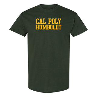 Cal Poly Humboldt Lumberjacks Basic Block T Shirt