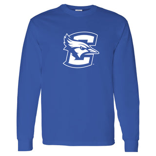 Creighton University Bluejays Primary Logo Long Sleeve T Shirt - Royal